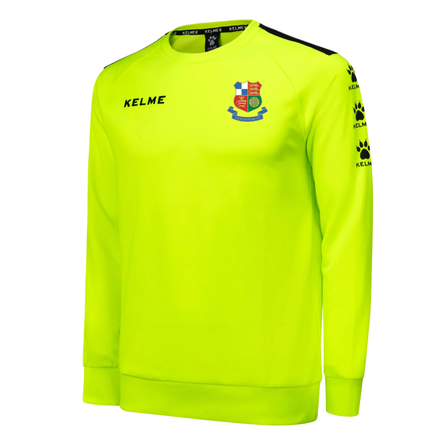 Sweatshirt- Fluo Yellow