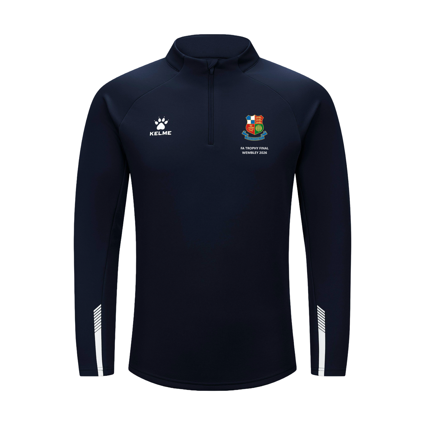 Wealdstone FC 1/4 Zip Sweatshirt (Official FA Trophy Final Edition)